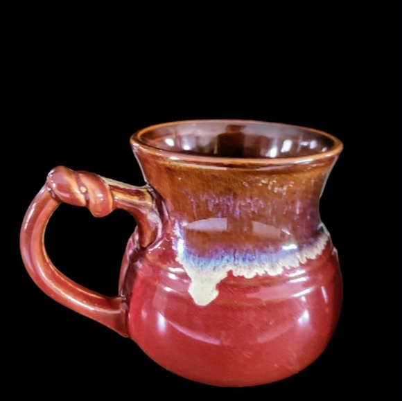 New 2 Piece La Rochelle Unique Coffee Mugs Set 2 Ceramic 16 oz - Picture 4 of 6